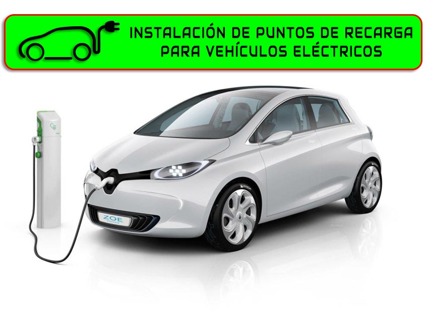 instalacion de punto de recarga para vehiculos electricos yance renovables